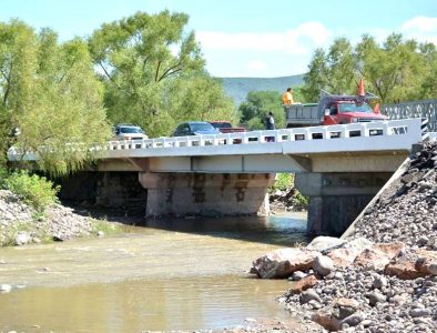 Termina reparación de puentes colapsados en Rodeo