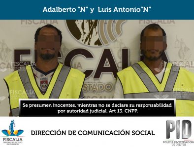 Detiene Fiscalía a dos “puchadores” en la capital del estado