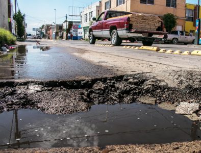 Calles de Durango requieren pavimento, no “tierrita” en baches: PRD