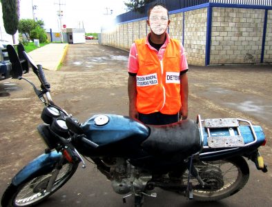 Robó moto en la Zona Centro; es detenido por policías municipales