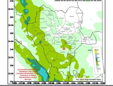 Continúan pronósticos de lluvias por tormenta tropical Norma