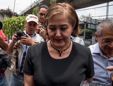 Vinculan a proceso a Eva Cadena por financiamiento ilícito