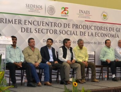 Promueve Sedesol reconversión productiva en municipios de Durango