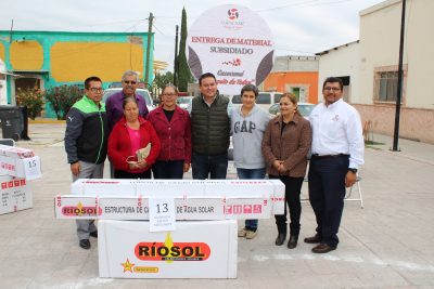 Entrega Cuencamé material de construcción subsidiado a comunidades