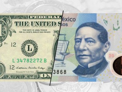 Se fortalece el dólar; vale 19.44 pesos en bancos de la CDMX