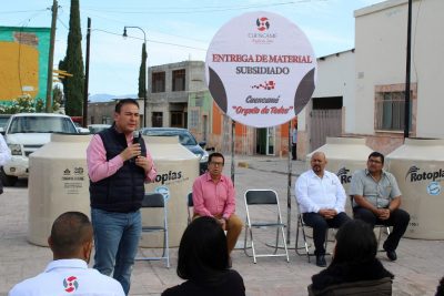 Recibe Cuencamé apoyos para viviendas a través de Mariana Trinitaria