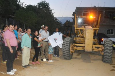 Mejora Tamazula calles de la cabecera municipal con pavimento hidráulico