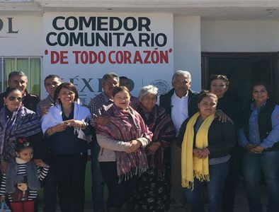 Se trabajará en instalar más Comedores Comunitarios durante 2018