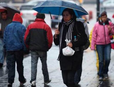 Pronostican lluvias en gran parte de la República Mexicana