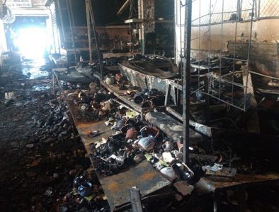 Suman 107 locales afectados tras incendio en el mercado Gómez Palacio