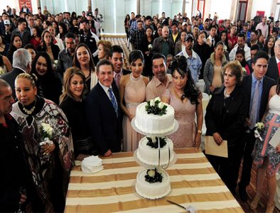 Programa “Boda para todos” unió en matrimonio a 370 parejas duranguenses