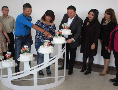 «Boda para todos» unió en matrimonio a 25 parejas de Cuencamé