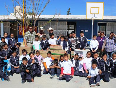 Cumple Cuencamé con rehabilitación para escuelas de la región