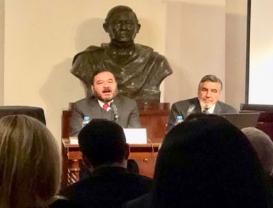 Presenta Ricardo Pacheco libro “Los Constituyentes” en Palacio Nacional