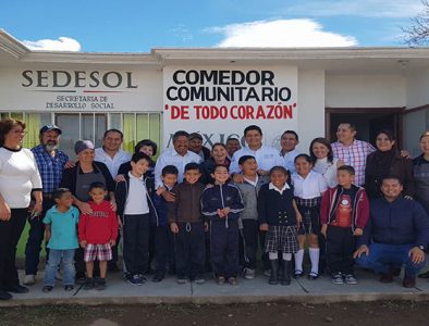 Supervisa SEDESOL buen funcionamiento del comedor comunitario Vicente Guerrero