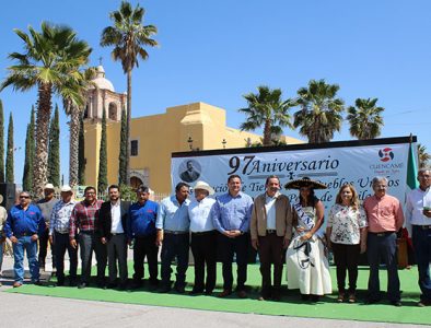 Conmemora Cuencamé el 97 aniversario de la Restitución de Tierras