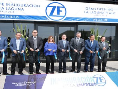 Inauguran empresa ZF planta Laguna