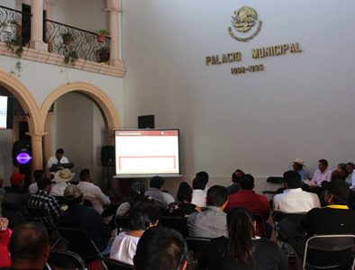 Se llevó a cabo en Vicente Guerrero la primera reunión del COPLADEM 2018