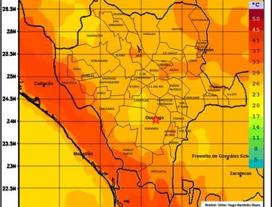 Incrementará temperatura durante esta semana en el estado de Durango