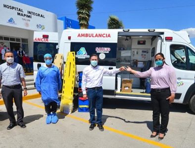 Fortalece Gobernador equipamiento médico en Mapimí