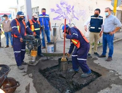 Municipio aumenta reparación de baches