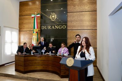 AMLO, comprometido con Durango: Sandra Amaya