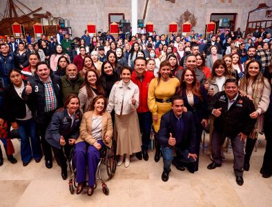 2024 también es el año del DIF; Marisol y Esteban equipan a escuelas con comedores y a centros de atención