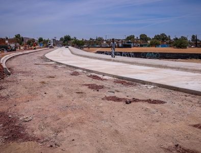 Kilómetros de sueños por conquistar, en el Parque Lineal de la gran familia