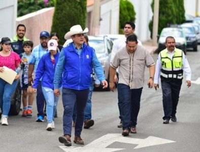 Benefician a Lomas del Parque y Lomas del Guadiana con más y mejores calles pavimentadas