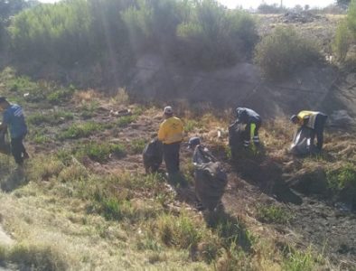 Retira Servicios Públicos más de 2 mil toneladas de basura en canales y arroyos de Durango capital