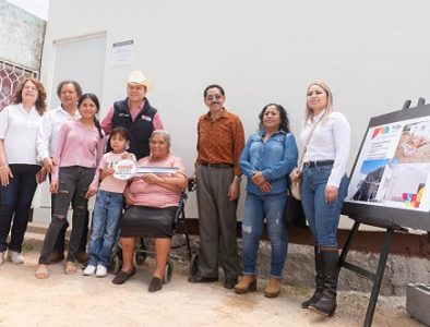 Esteban resuelve necesidades en Pánuco de Coronado con más obras y acciones de vivienda