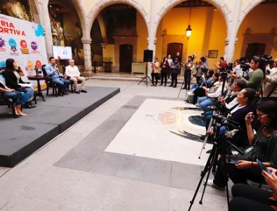 Presenta Gobierno de Esteban programa deportivo para disfrutar en la Fenadu 2024