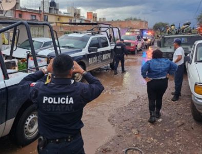 Ponen en marcha un operativo de apoyo a familias de Vicente Guerrero afectadas por las lluvias