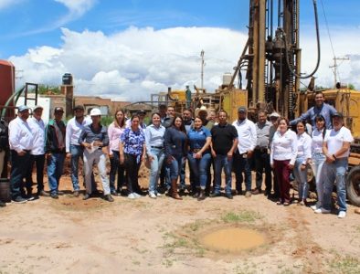 Arranca la perforación de un pozo más para Vicente Guerrero