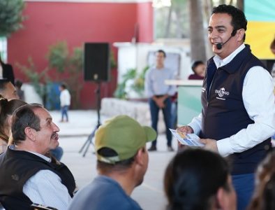 Se transforma cada rincón de Durango con el Presupuesto Participativo: Toño Ochoa