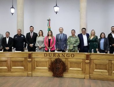 Juanita Acevedo asume representación de Durango en Conferencia Nacional de Seguridad Pública Municipal