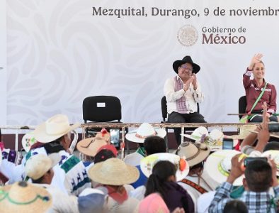 Durango será de los primeros estados en beneficiarse con programa federal ‘Bachetón’; agradece Esteban a presidenta Sheinbaum