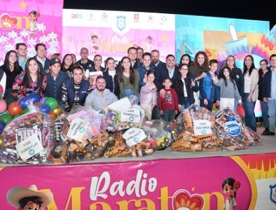 Meta superada: más de 245 mil juguetes recaudados en el Radiomaratón 2024