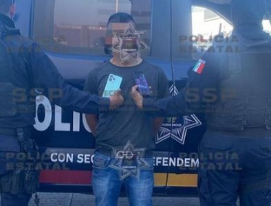 Detienen a individuo que sustrajo 2 celulares de una casa de empeño