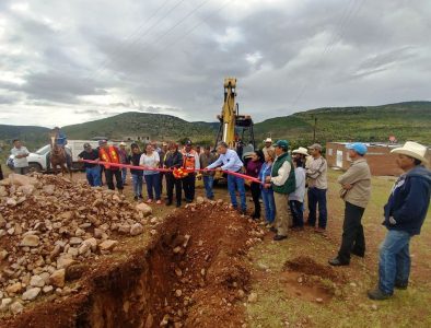 Lleva Súchil líneas de drenaje a San Miguel de la Michilia y Alejandro