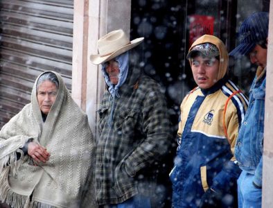 Registra sierra duranguense temperatura de menos 10 grados