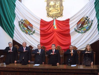 Protesta Miguel Ángel Riquelme como gobernador de Coahuila