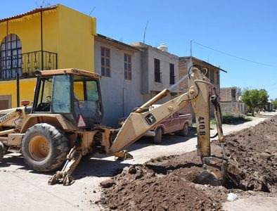 Inician los trabajos de ampliación de la red de agua potable de Poanas