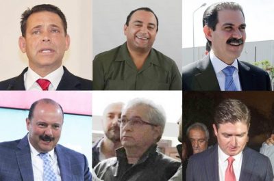 Aseguran 6 mil mdp a 9 ex gobernadores; seis de ellos permanecen encarcelados