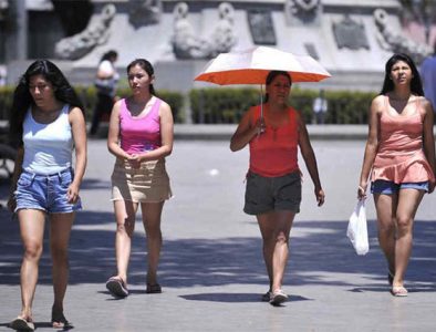 Se esperan temperaturas de hasta 45 grados en 9 estados del país