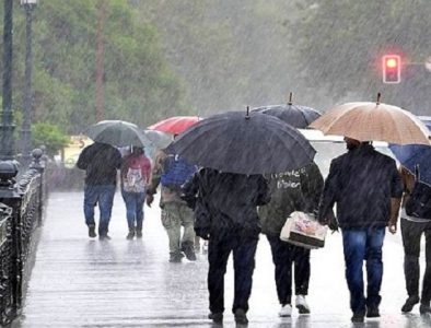 Lluvias afectarán la mayor parte del territorio mexicano este domingo