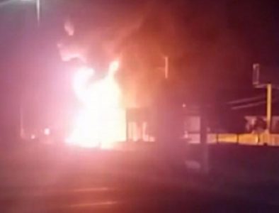 Explota pipa de Pemex en Saltillo; un muerto y dos heridos