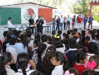 Programa integral «Seguridad, Responsabilidad Compartida» lleva la Feria de la Prevención a las primarias