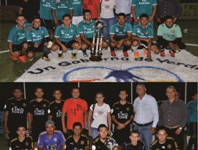 Celebran en Poanas la final del torneo municipal de futbol rápido