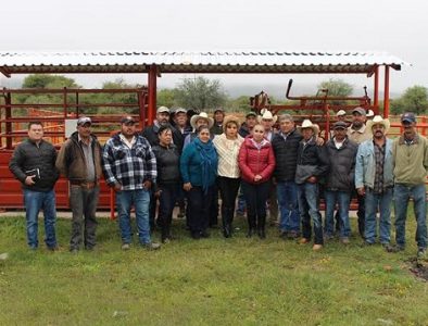 Inauguran corral de manejo en Canatlán